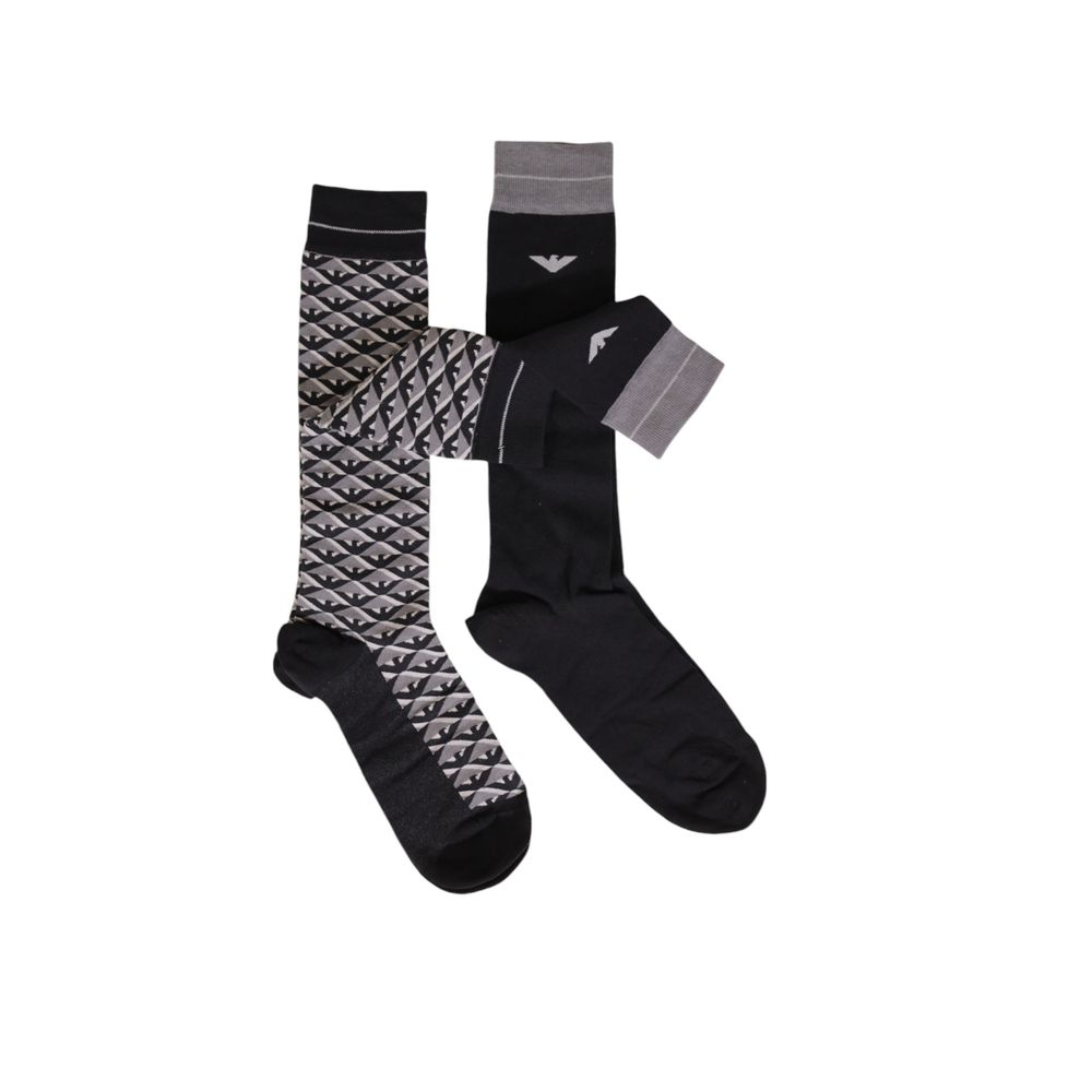 Chaussette Emporio Armani en coton gris