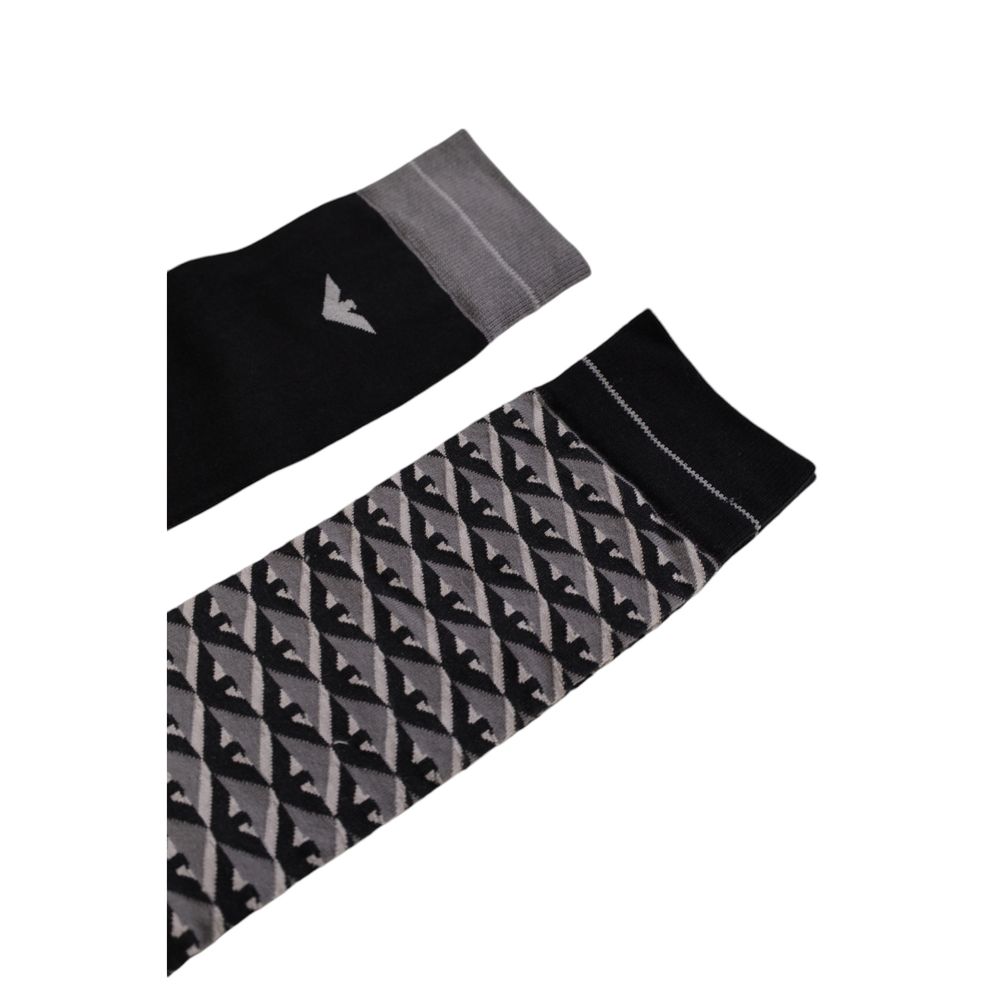 Chaussette Emporio Armani en coton gris