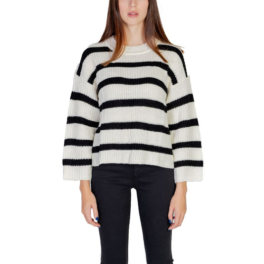 Pull en marabou crème de Jacqueline De Yong