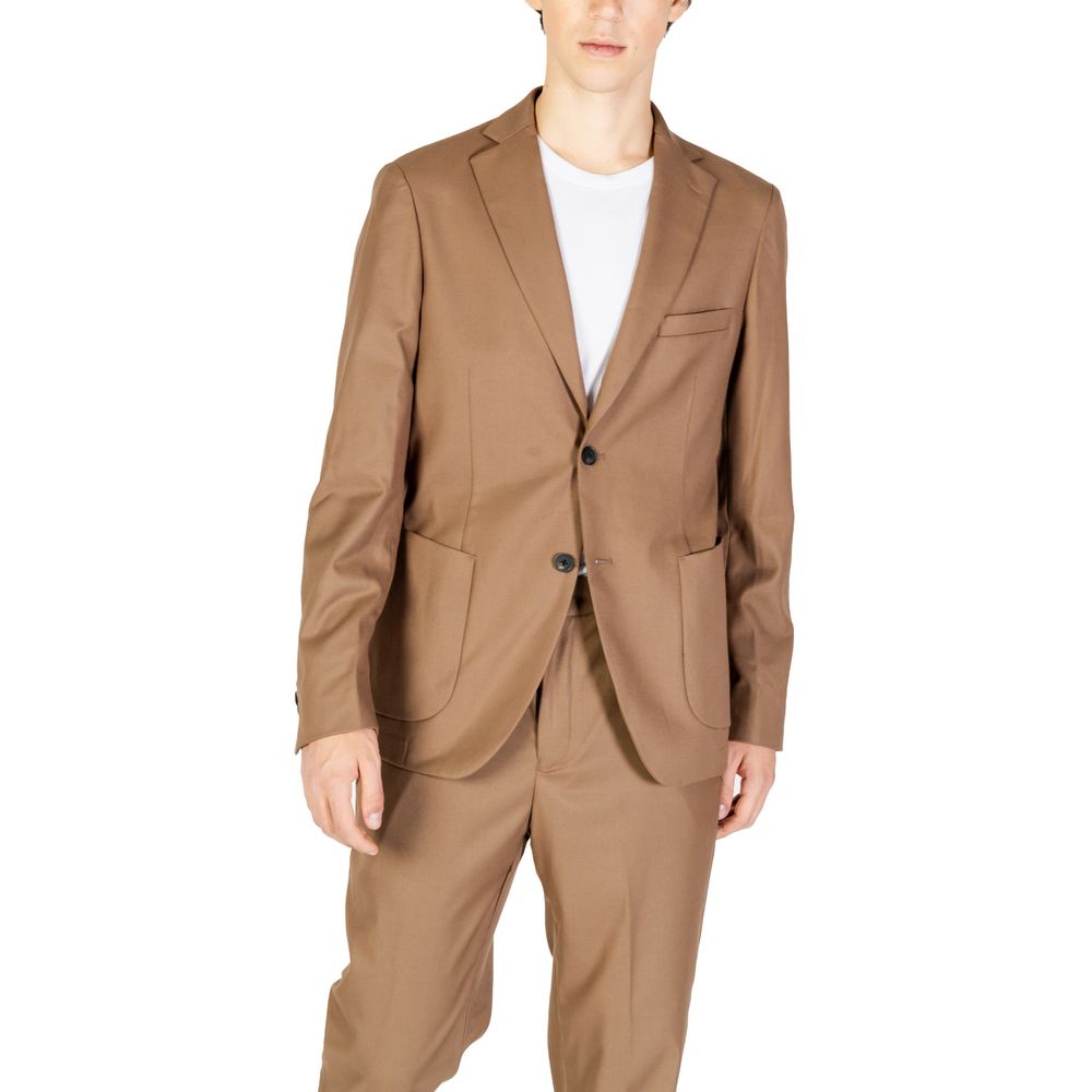 Blazer en polyester beige Hamaki-Ho