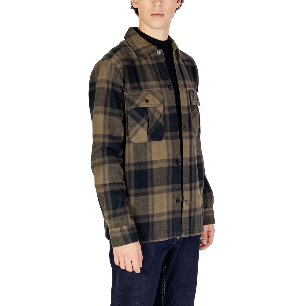 Only & Sons Groen Katoenen Overhemd