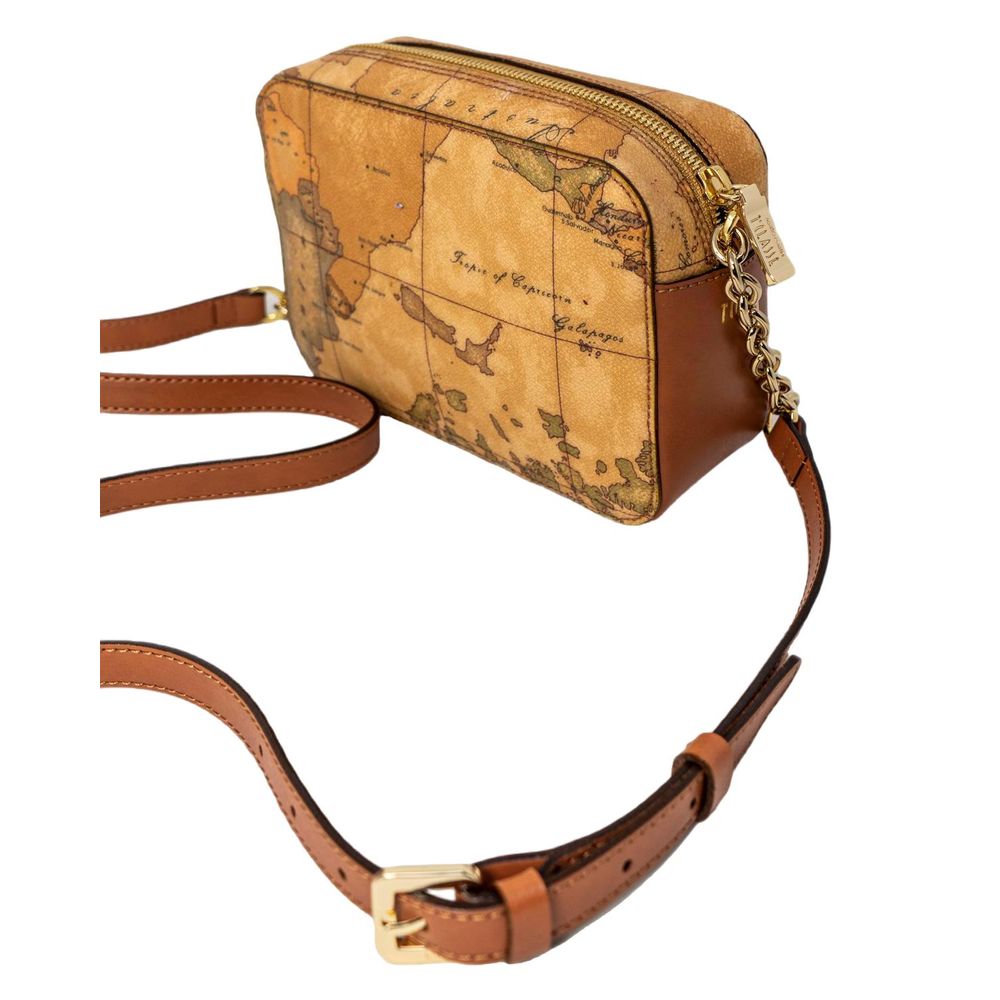 Alviero Martini Prima Classe Sac à main en coton beige
