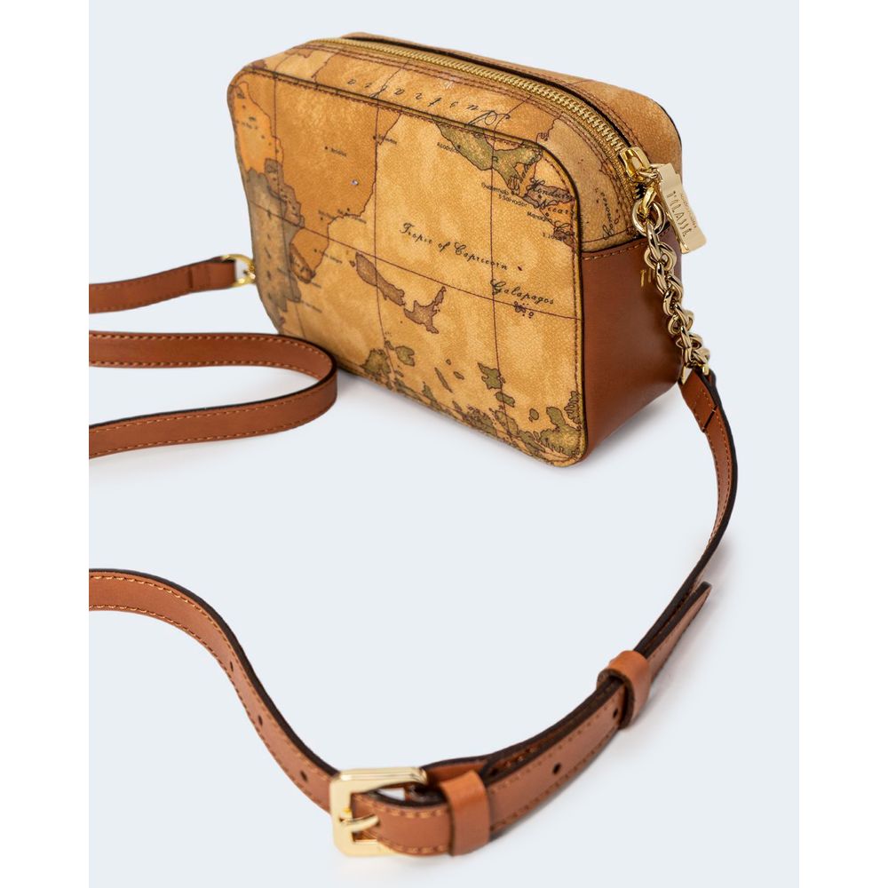 Alviero Martini Prima Classe Sac à main en coton beige
