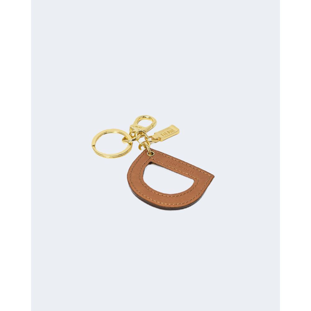 Alviero Martini Prima Classe Porte-clés en cuir beige
