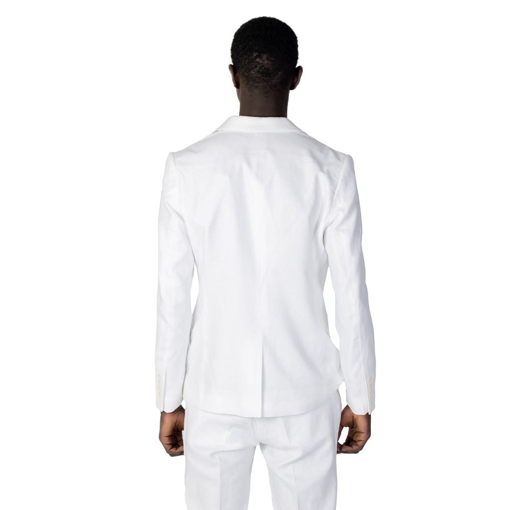 Antony Morato Witte Linnen Blazer