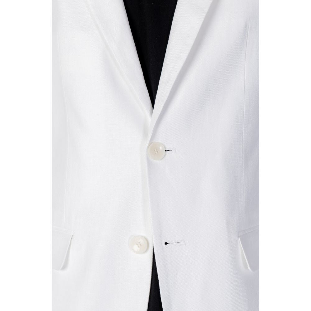 Antony Morato Witte Linnen Blazer