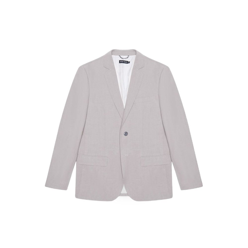 Antony Morato grijze Tencel blazer