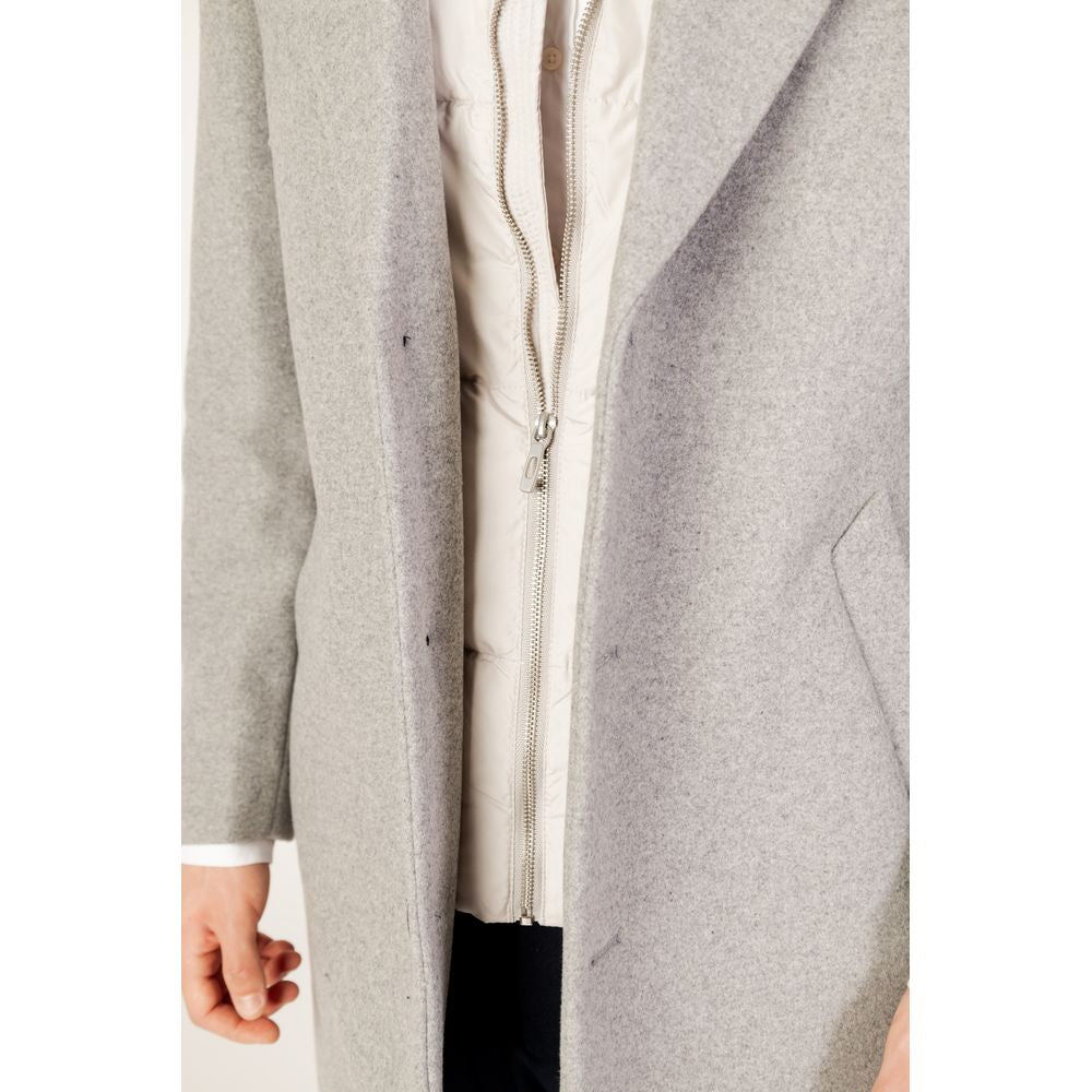 Manteau en polyester gris Antony Morato