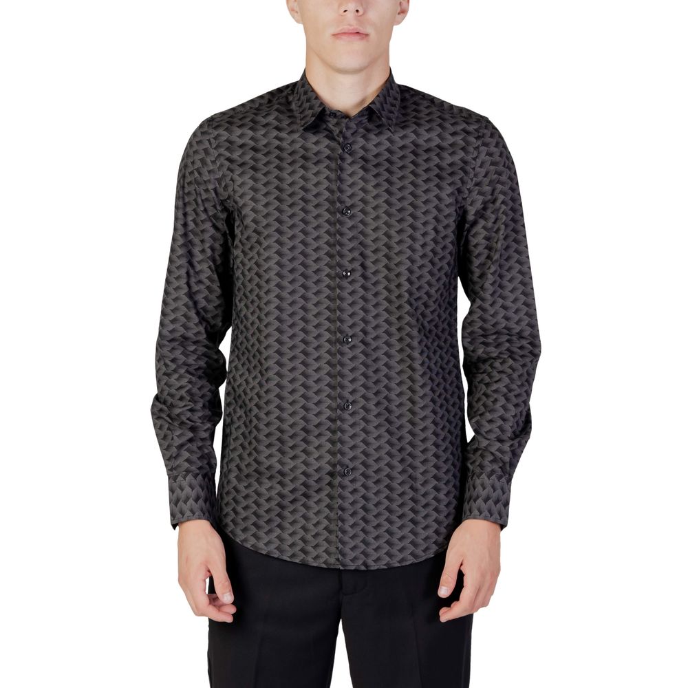Chemise en coton grise d'Antony Morato