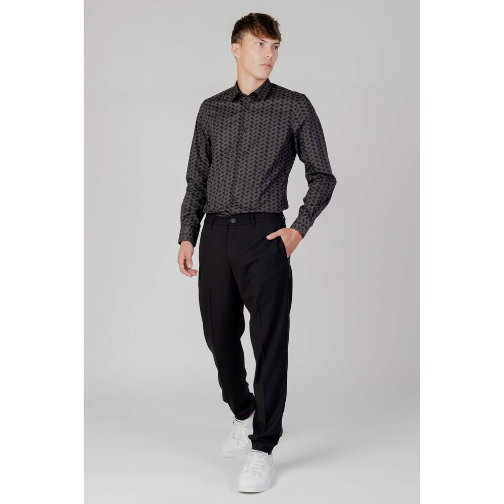 Chemise en coton grise d'Antony Morato