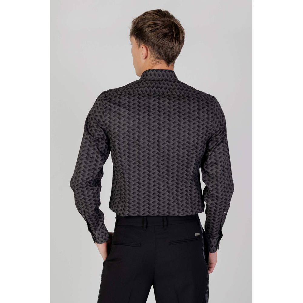 Chemise en coton grise d'Antony Morato