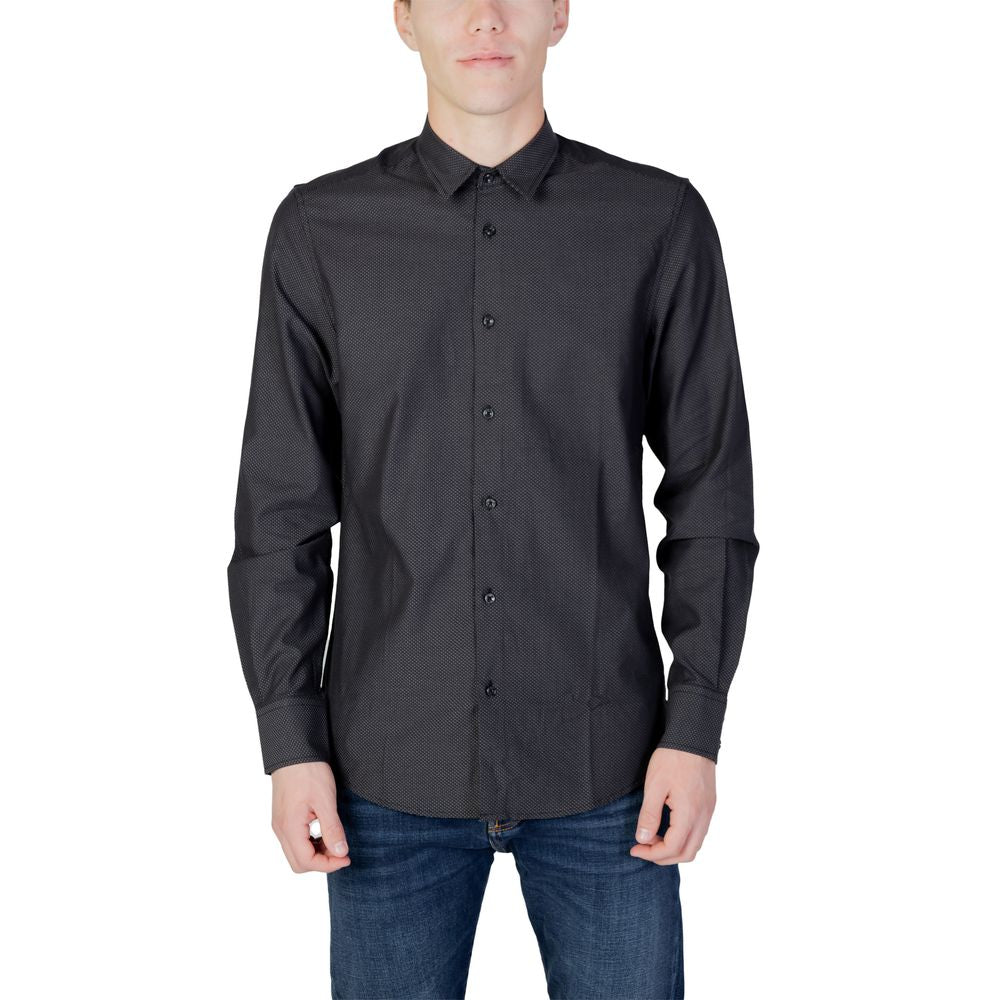 Chemise en coton grise d'Antony Morato