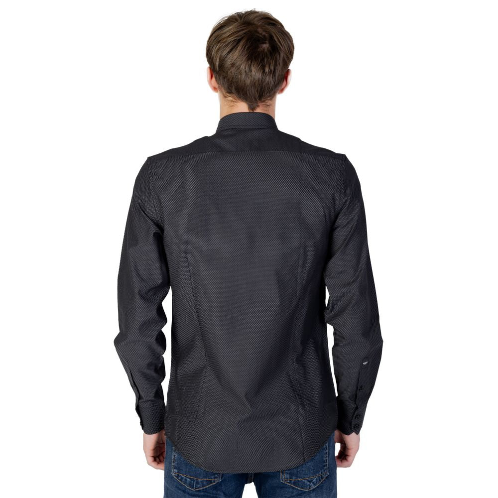 Chemise en coton grise d'Antony Morato