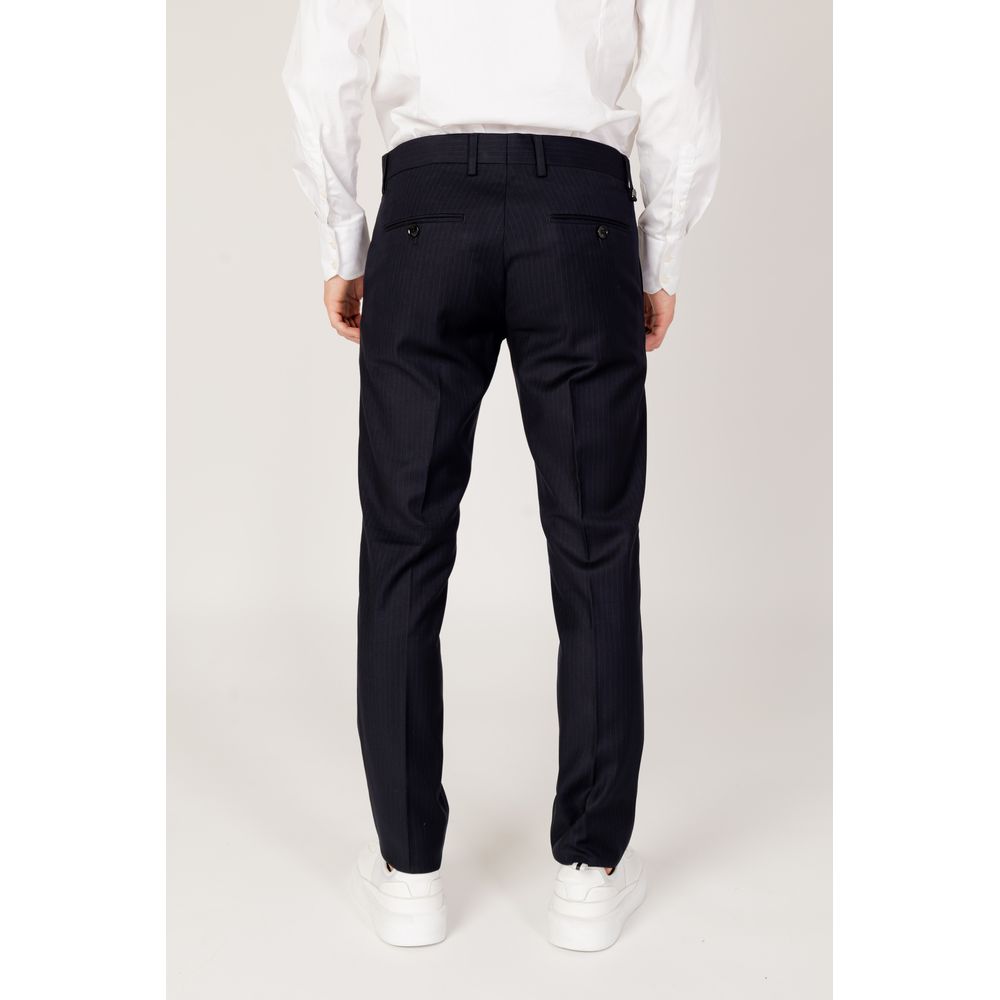 Pantalon en polyester bleu Antony Morato