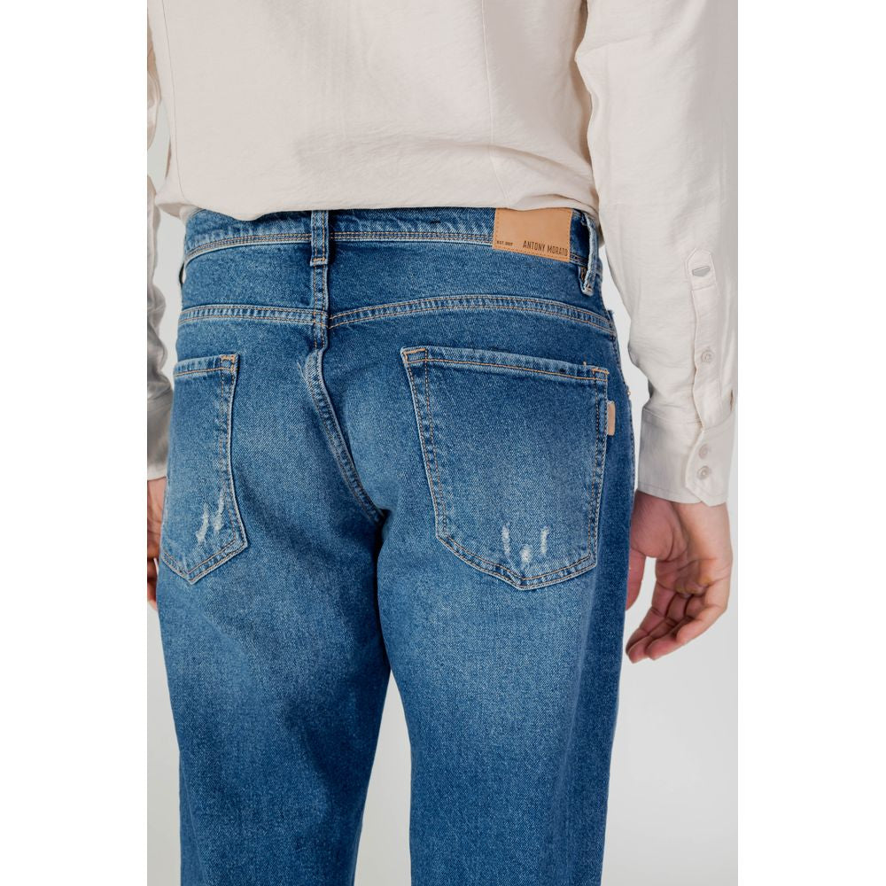 Antony Morato Blauwe Skinny Jeans van Katoen