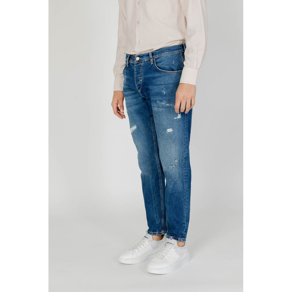Antony Morato Blauwe Skinny Jeans van Katoen