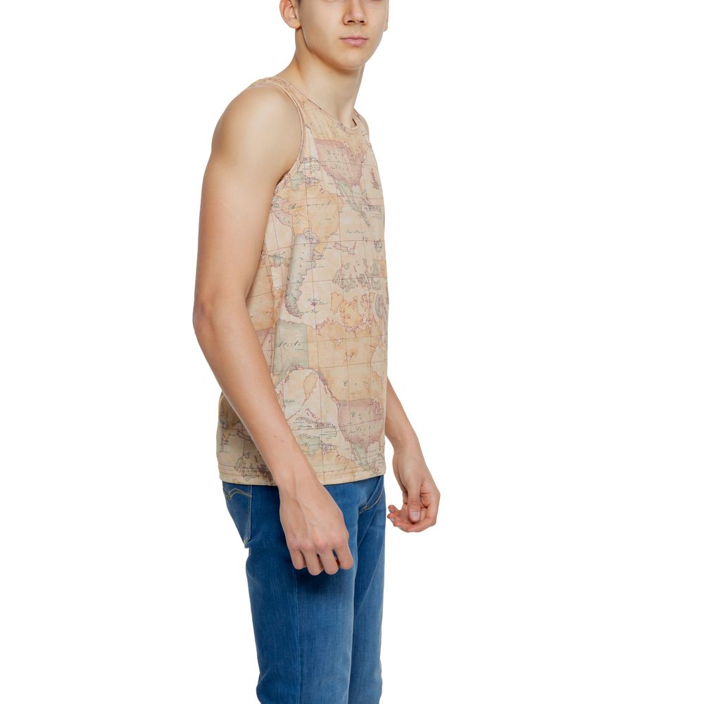 Alviero Martini Prima Classe Beigekleurig Polyester Tanktop