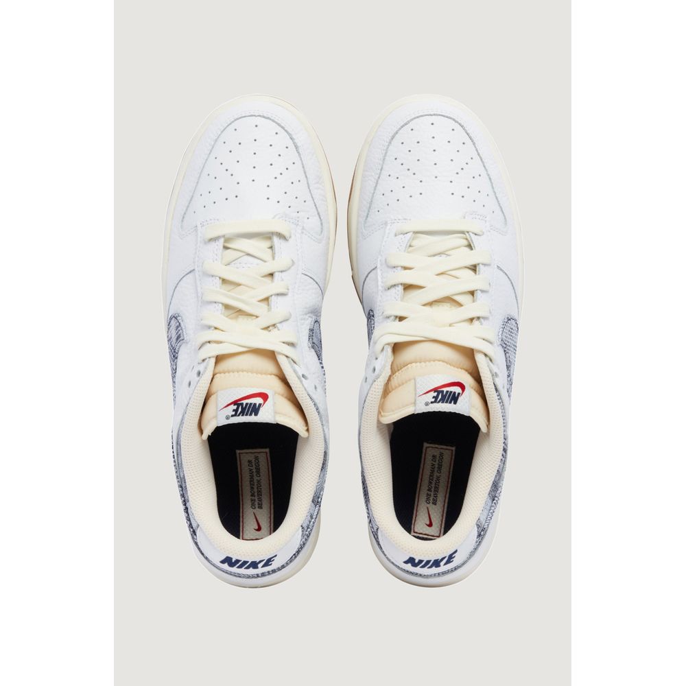 Nike blauwe leren sneaker