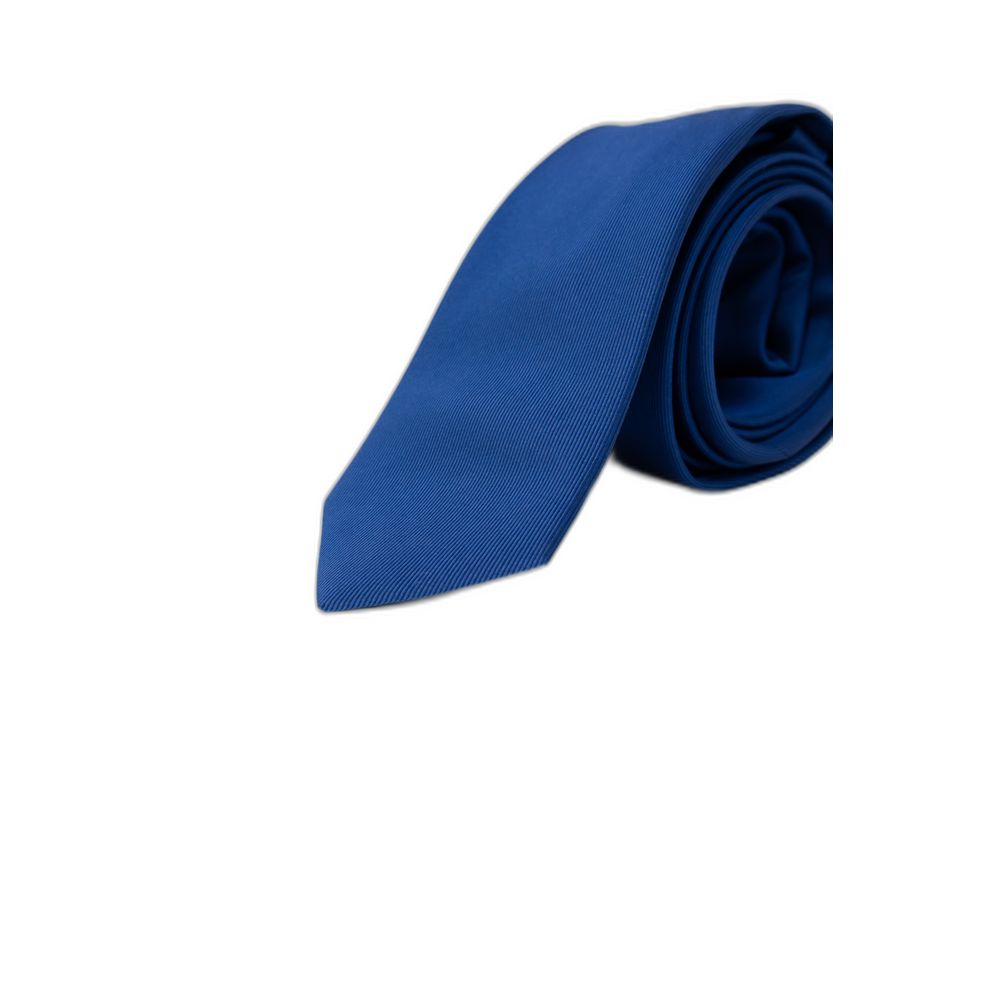Cravates et accessoires de cérémonie en soie bleue Antony Morato