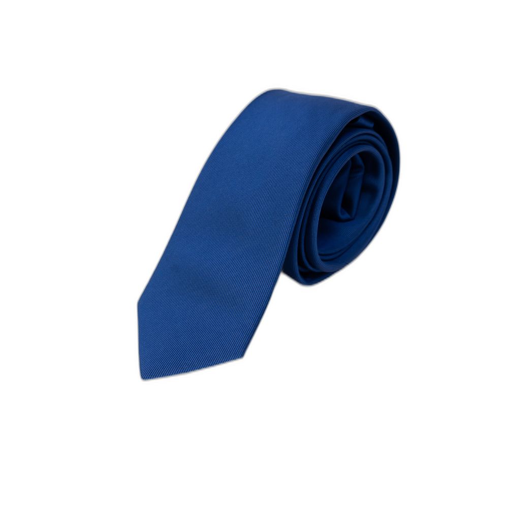 Cravates et accessoires de cérémonie en soie bleue Antony Morato