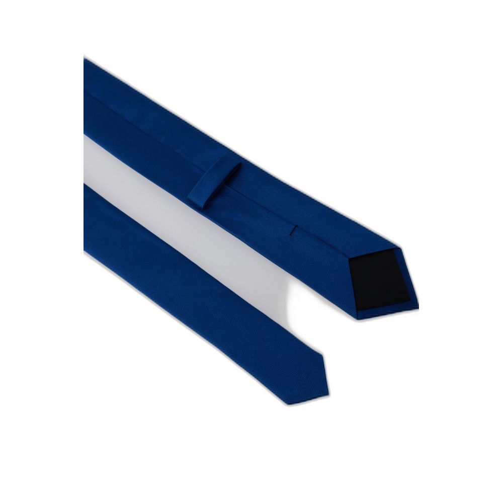 Cravates et accessoires de cérémonie en soie bleue Antony Morato