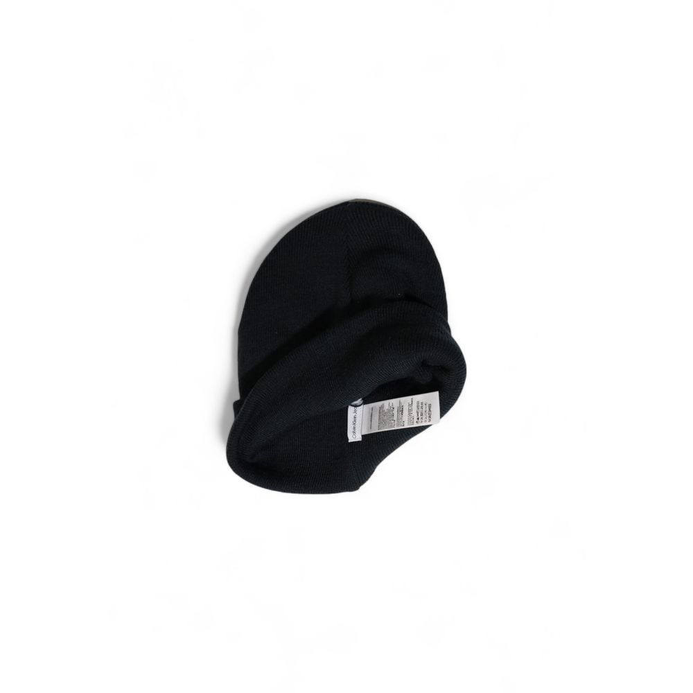 Calvin Klein Jeans Zwarte Gerecyclede Polyester Petten Baseballpet