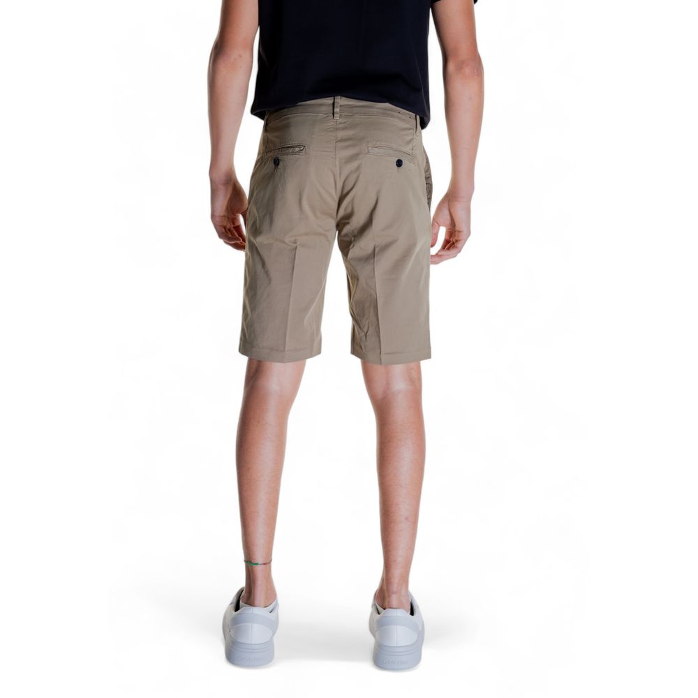 Antony Morato Beige Bermuda van katoen