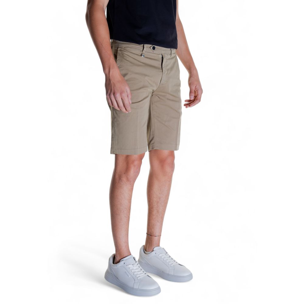 Antony Morato Beige Bermuda van katoen