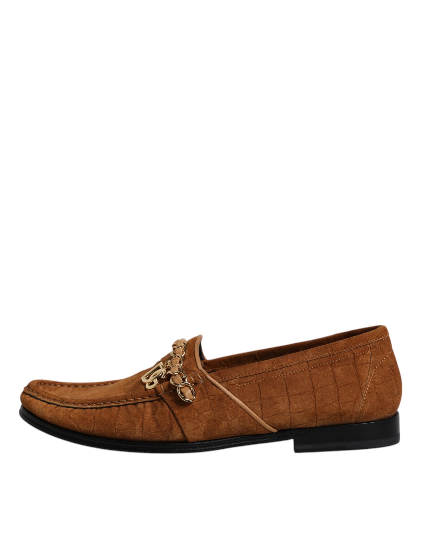 Dolce & Gabbana Bruine Suède Lederen Loafers, Formele Schoenen