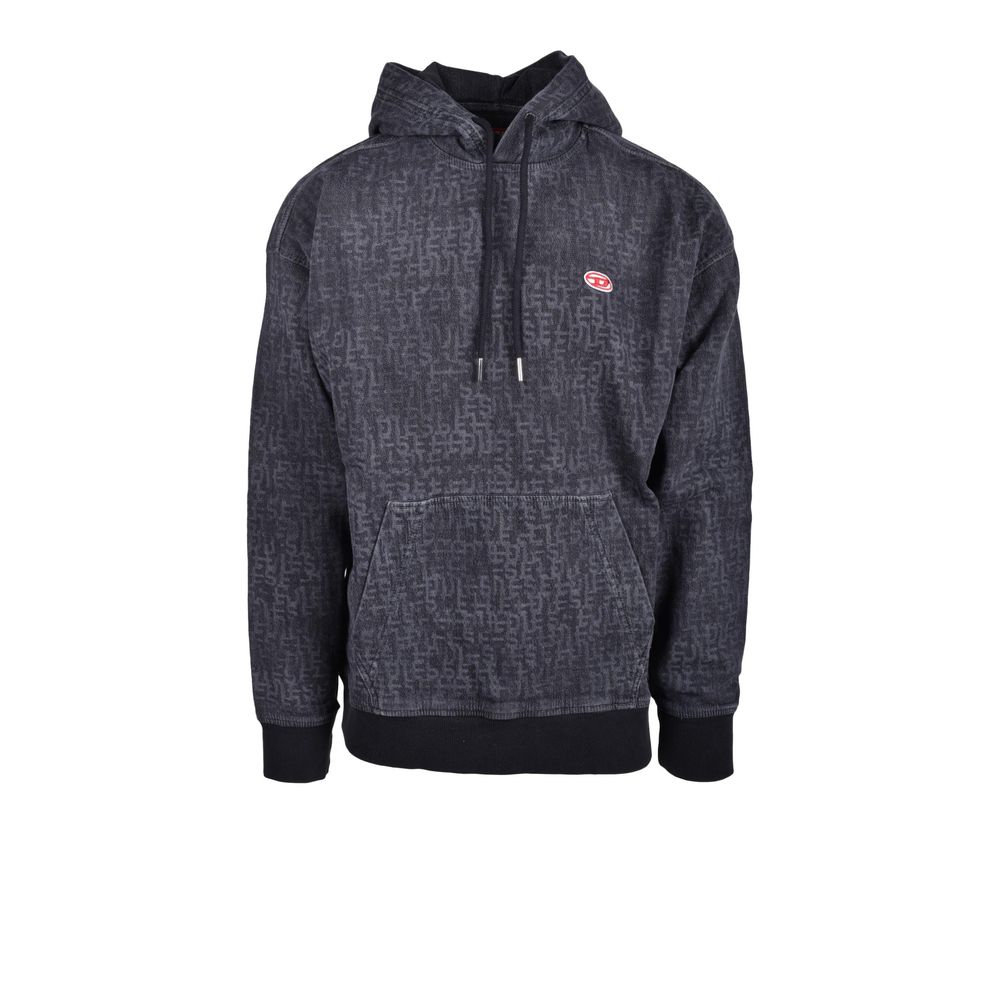 Diesel grijze katoenen hoodie