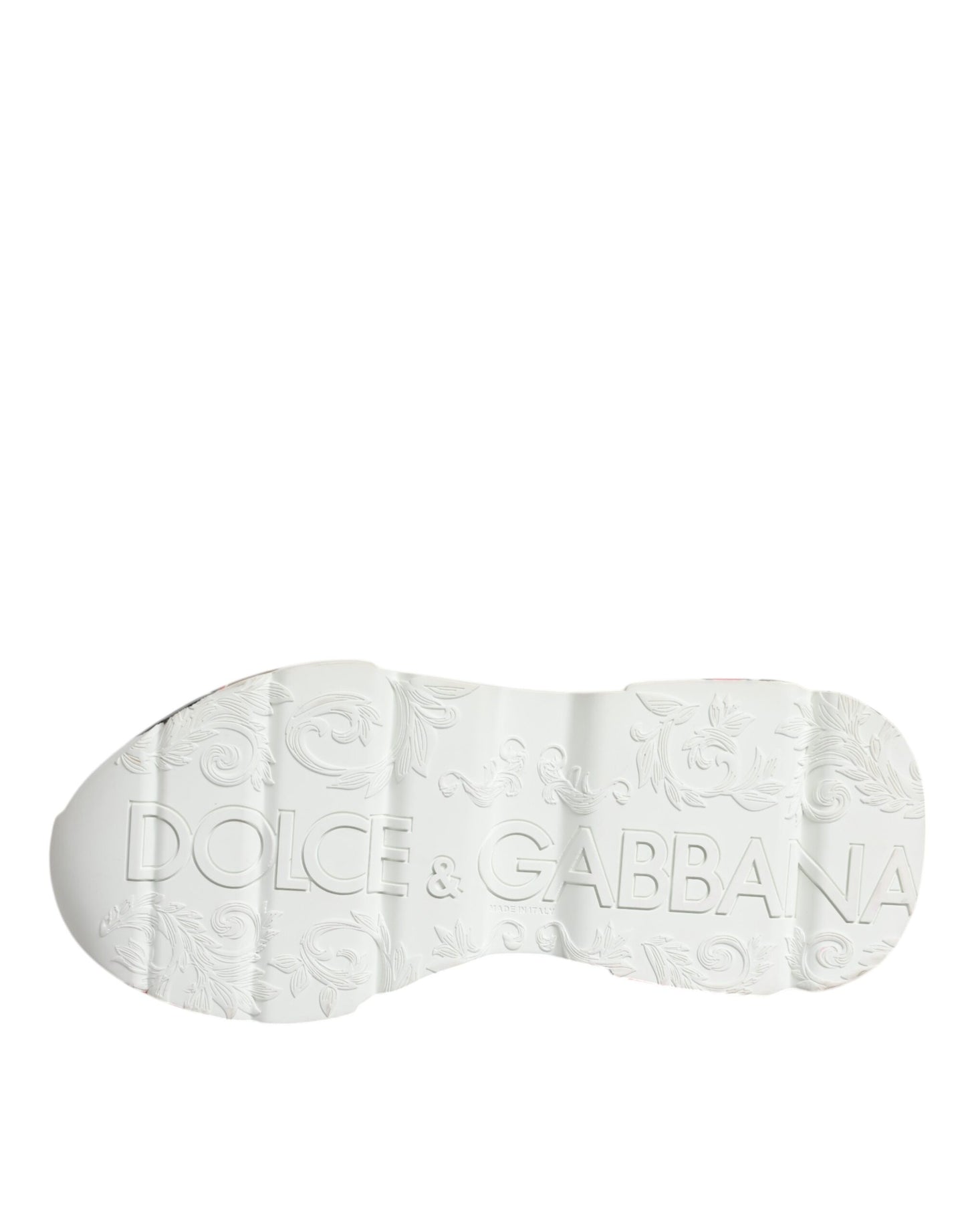 Dolce & Gabbana witte Daymaster handgeschilderde sneakers