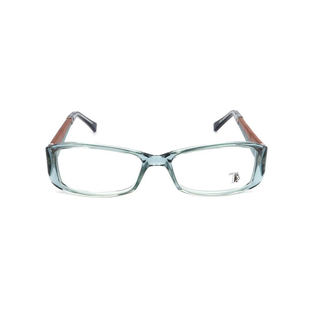 Turquoise acetaten monturen van Tod's