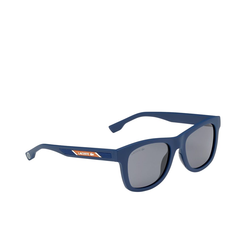 Lunettes de soleil Lacoste bleues injectées