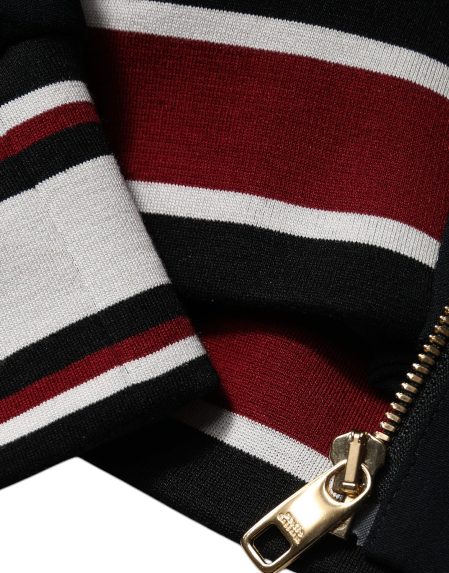 Sweat à capuche zippé noir DG King de Dolce & Gabbana