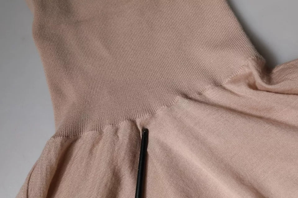 Dolce & Gabbana beige cashmere coltruien