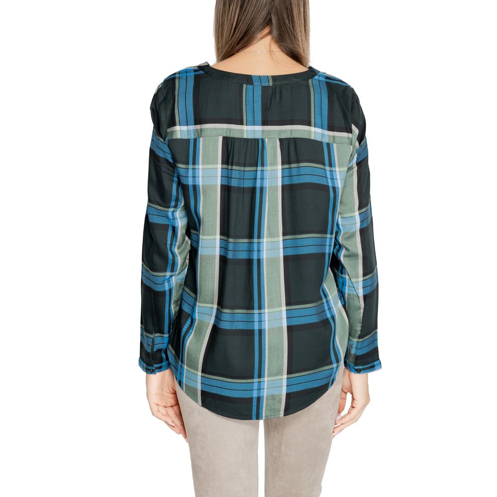 Blouse en viscose verte de la marque Street One