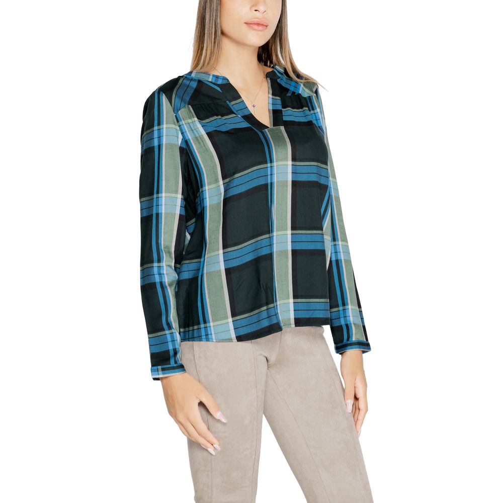 Blouse en viscose verte de la marque Street One