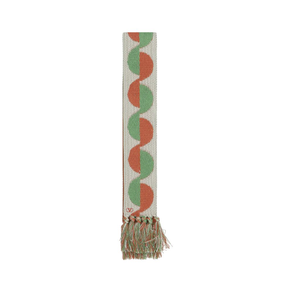 Écharpe à motif jacquard géométrique Valentino Garavani