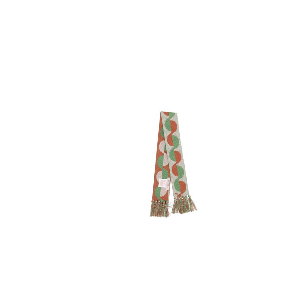 Écharpe à motif jacquard géométrique Valentino Garavani