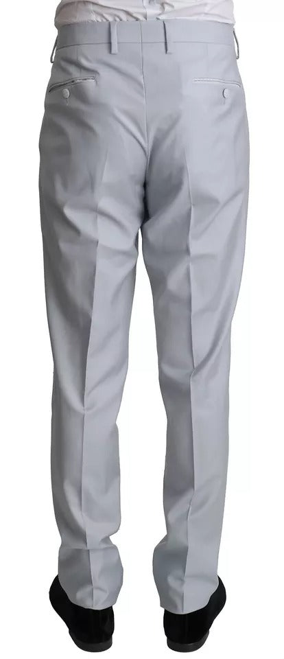 Costume 3 pièces SICILIA en laine bleu clair de Dolce & Gabbana