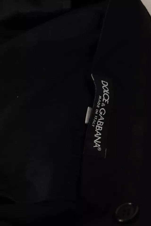 Zwarte, formele, smalle broek van Dolce & Gabbana