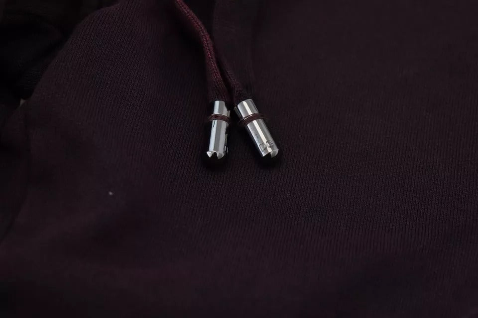 Dolce & Gabbana Bordeaux Cargo Joggingbroek van Katoen