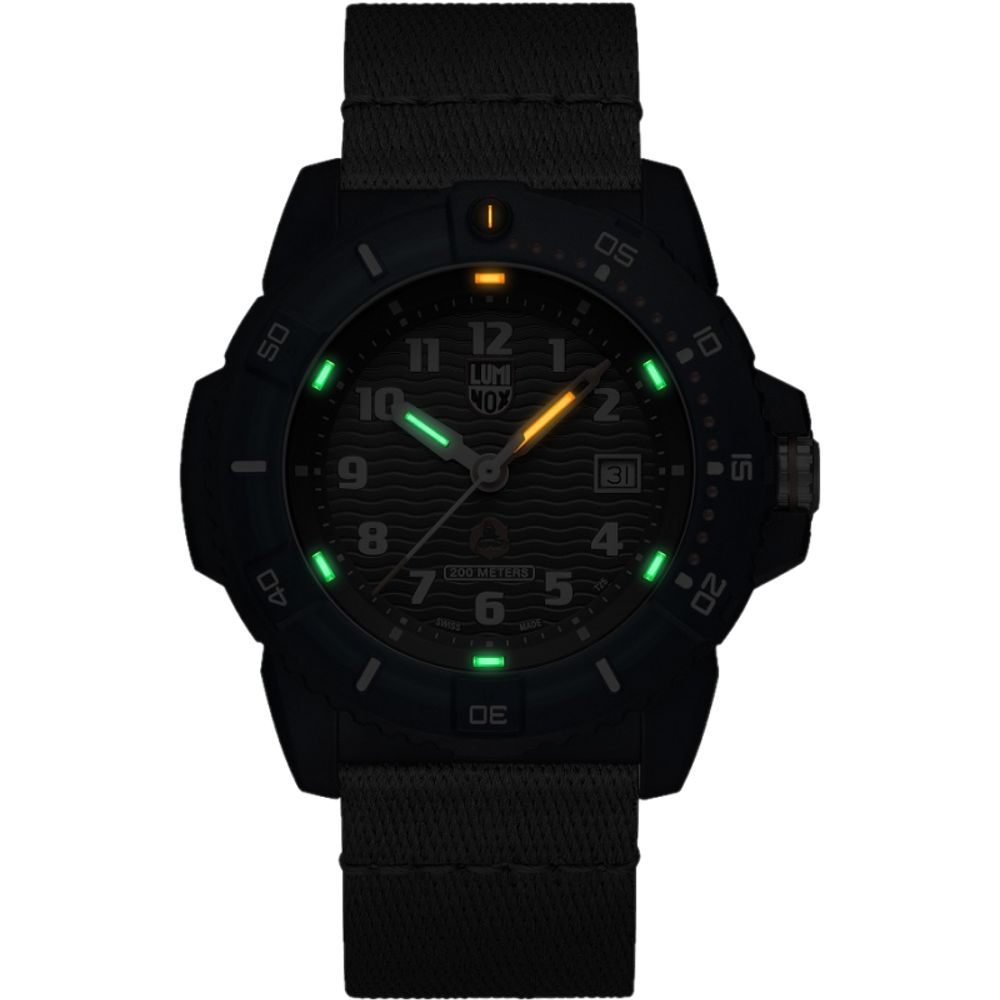 Luminox Grijs Nylon Horloge