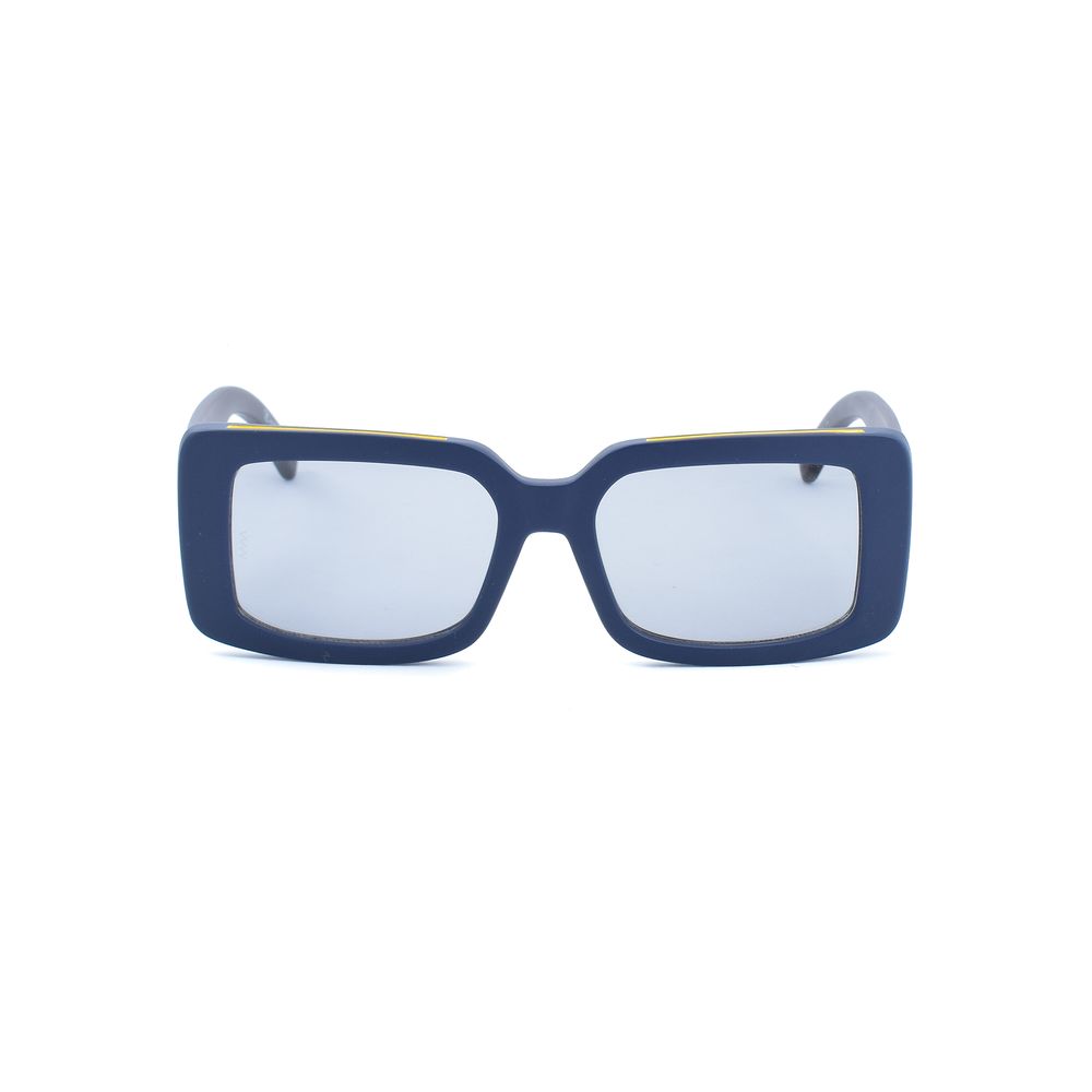 Lunettes de soleil en résine bleue M Missoni