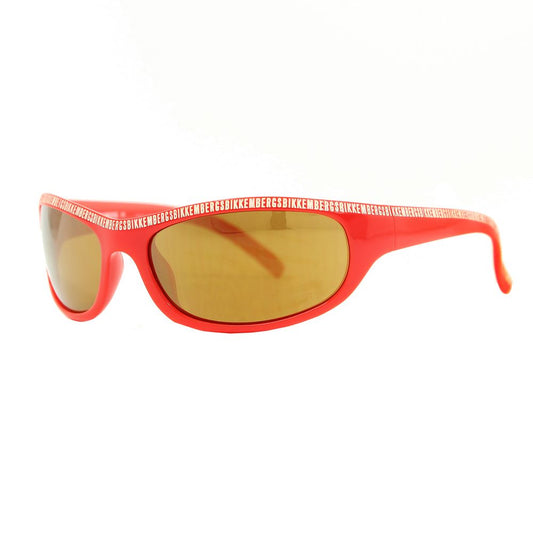 Lunettes de soleil Bikkembergs en acétate rouge