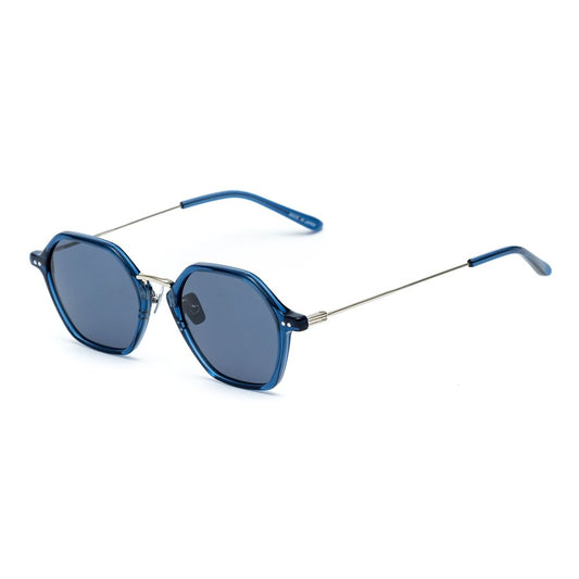 Lunettes de soleil Belstaff en titane bleu