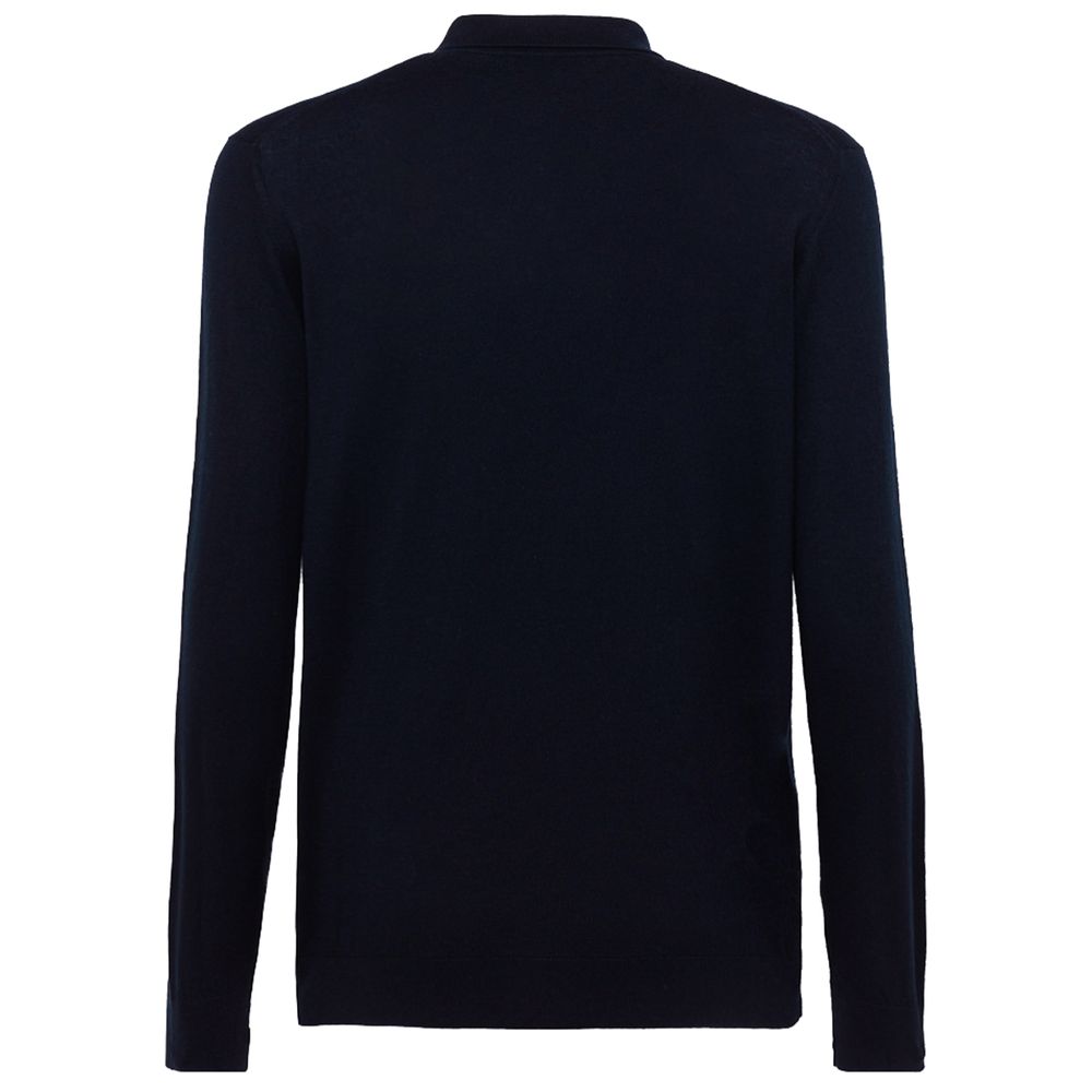 Chemise en coton bleu Alpha Studio