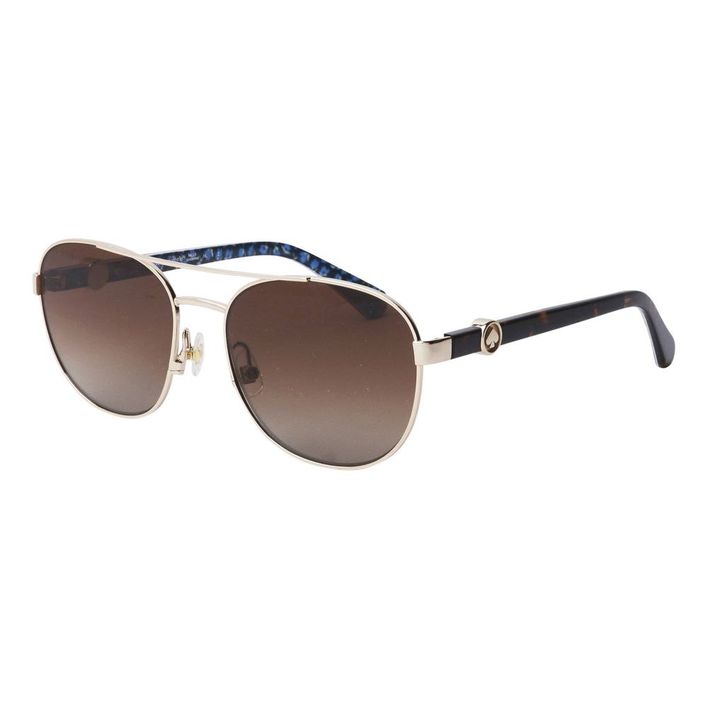 Kate Spade gouden metalen zonnebril