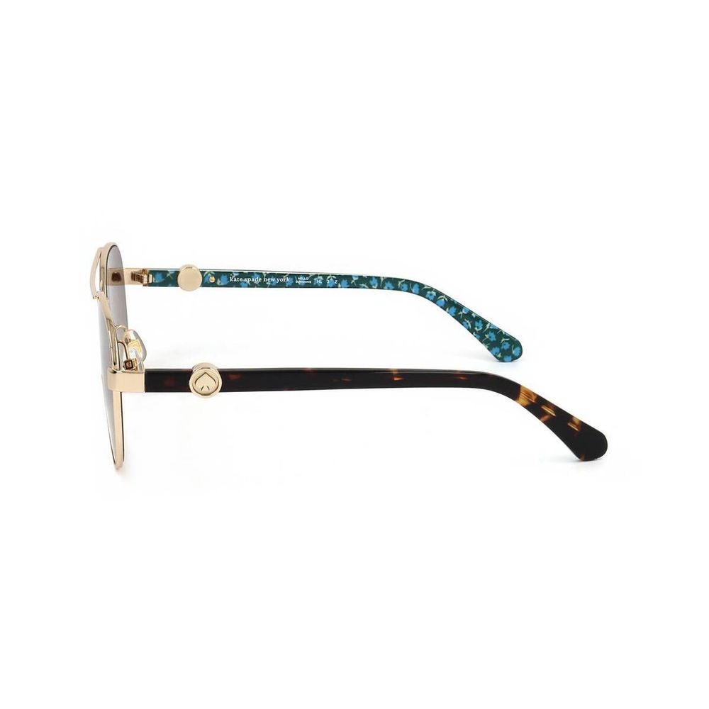 Kate Spade gouden metalen zonnebril