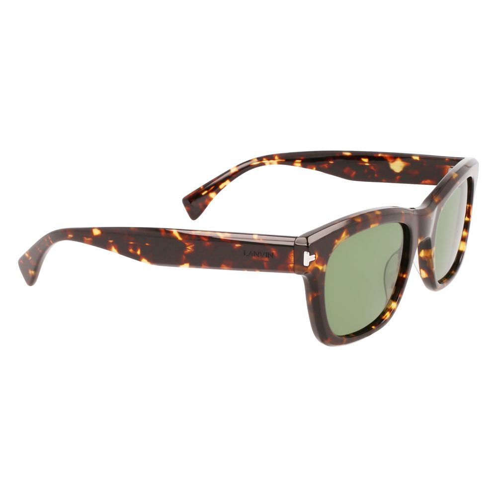 Lanvin Bruine Acetaat Zonnebril